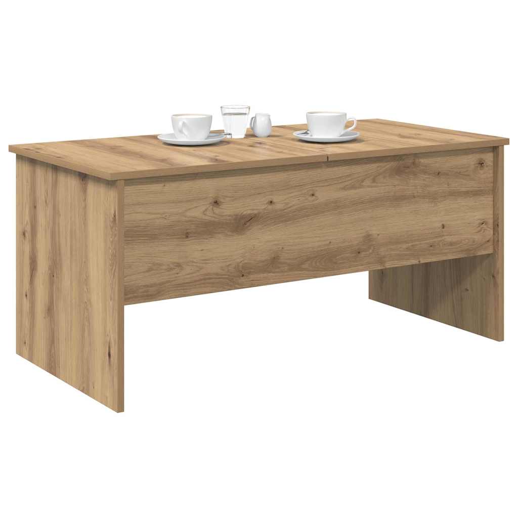 Couchtisch Eiche handwerklich 102 x 50.5 x 46.5 cm