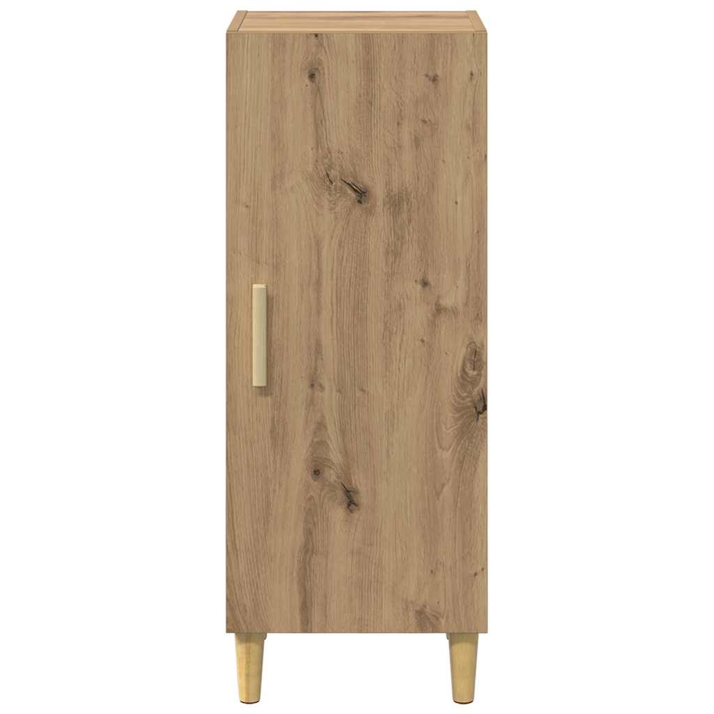 Sideboard Eiche handwerklich 34,5 x 34 x 90 cm Holzwerkstoff