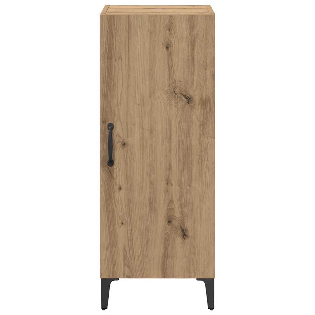 Sideboard Eiche handwerklich 34,5 x 34 x 90 cm Holzwerkstoff