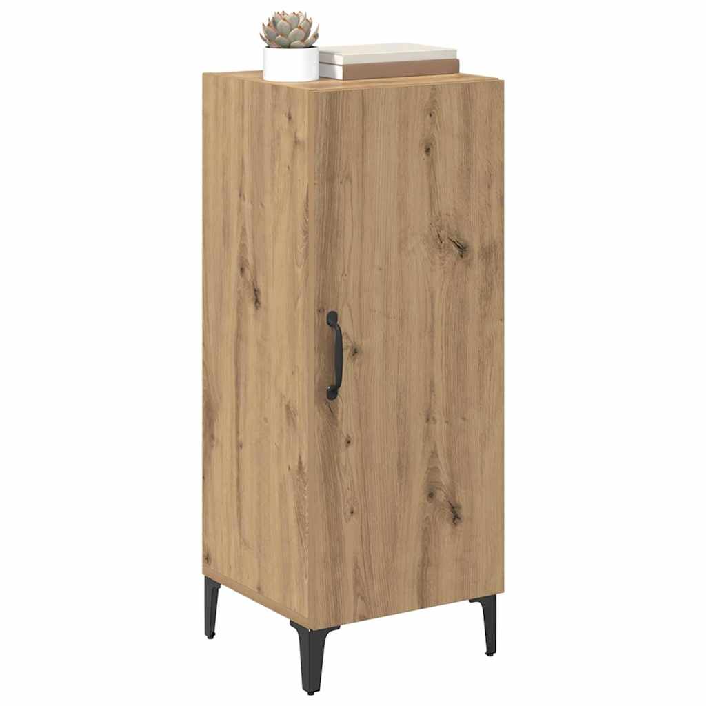 Sideboard Eiche handwerklich 34,5 x 34 x 90 cm Holzwerkstoff