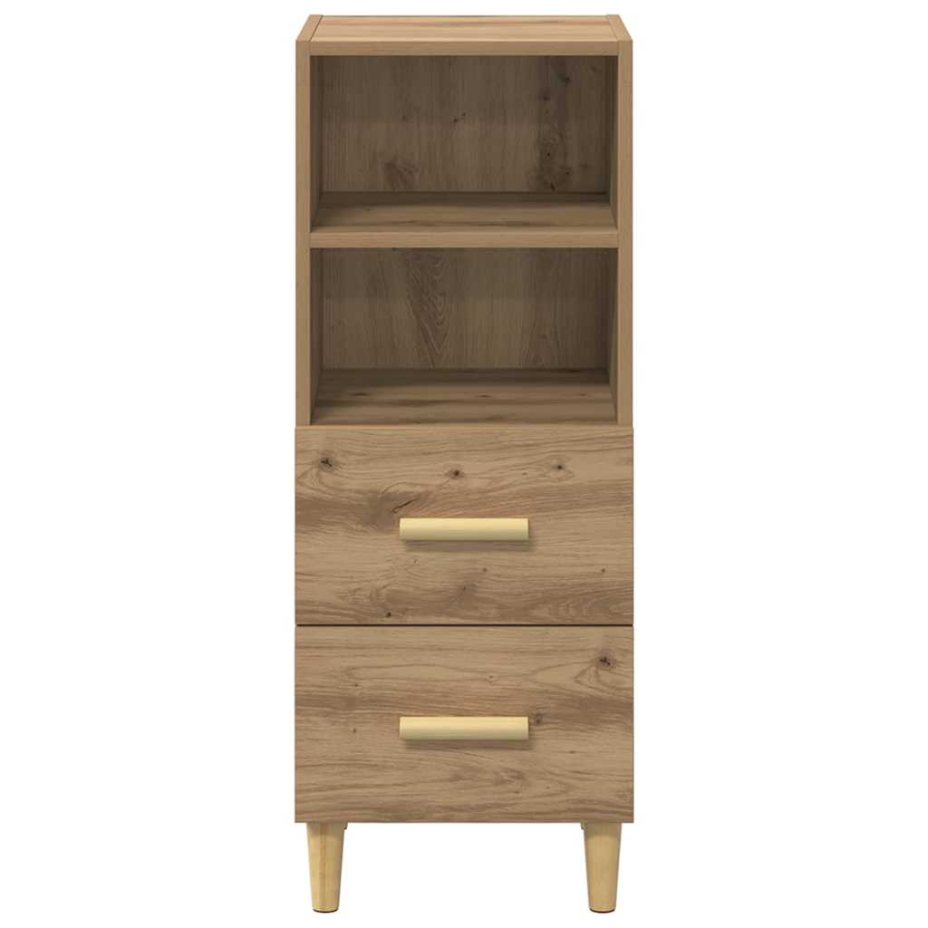 Sideboard Artisan-Eiche 34 x 34,5 x 90 cm Holzwerkstoff