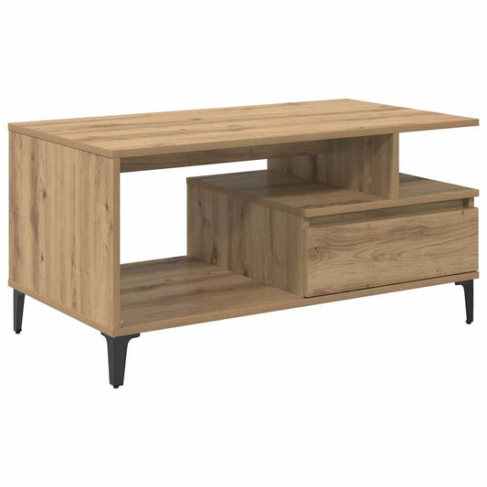 Couchtisch Artisan-Eiche 90 x 49 x 45 cm Holzwerkstoff