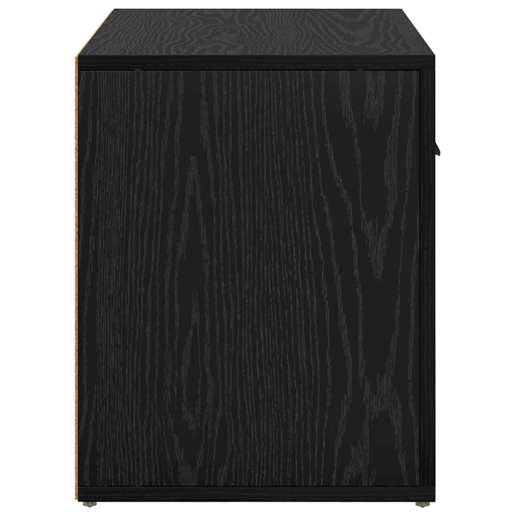Nachttisch Schwarze Eiche 60 x 36 x 45 cm Holzwerkstoff