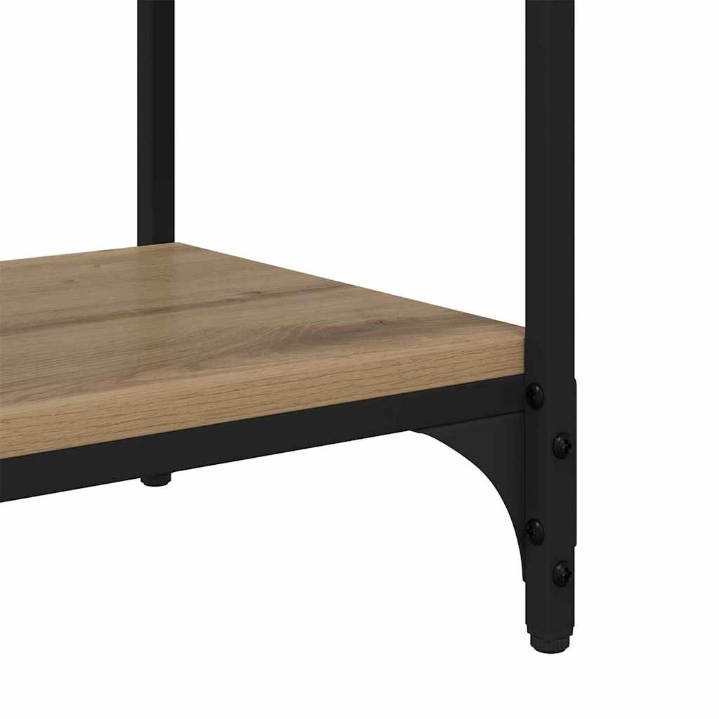 Bücherregal Eiche handwerklich 100 x 33 x 71 cm Holzwerkstoff