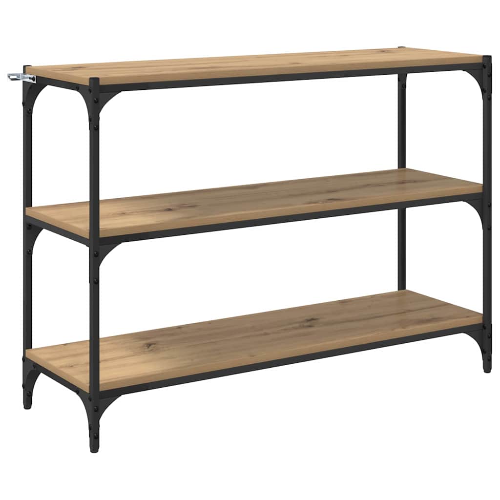 Bücherregal Eiche handwerklich 100 x 33 x 71 cm Holzwerkstoff