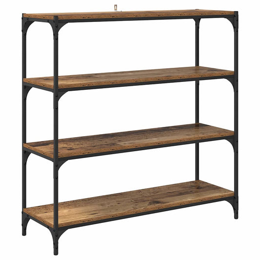 Bücherregal Altholz 100 x 33 x 100 cm Holzwerkstoff