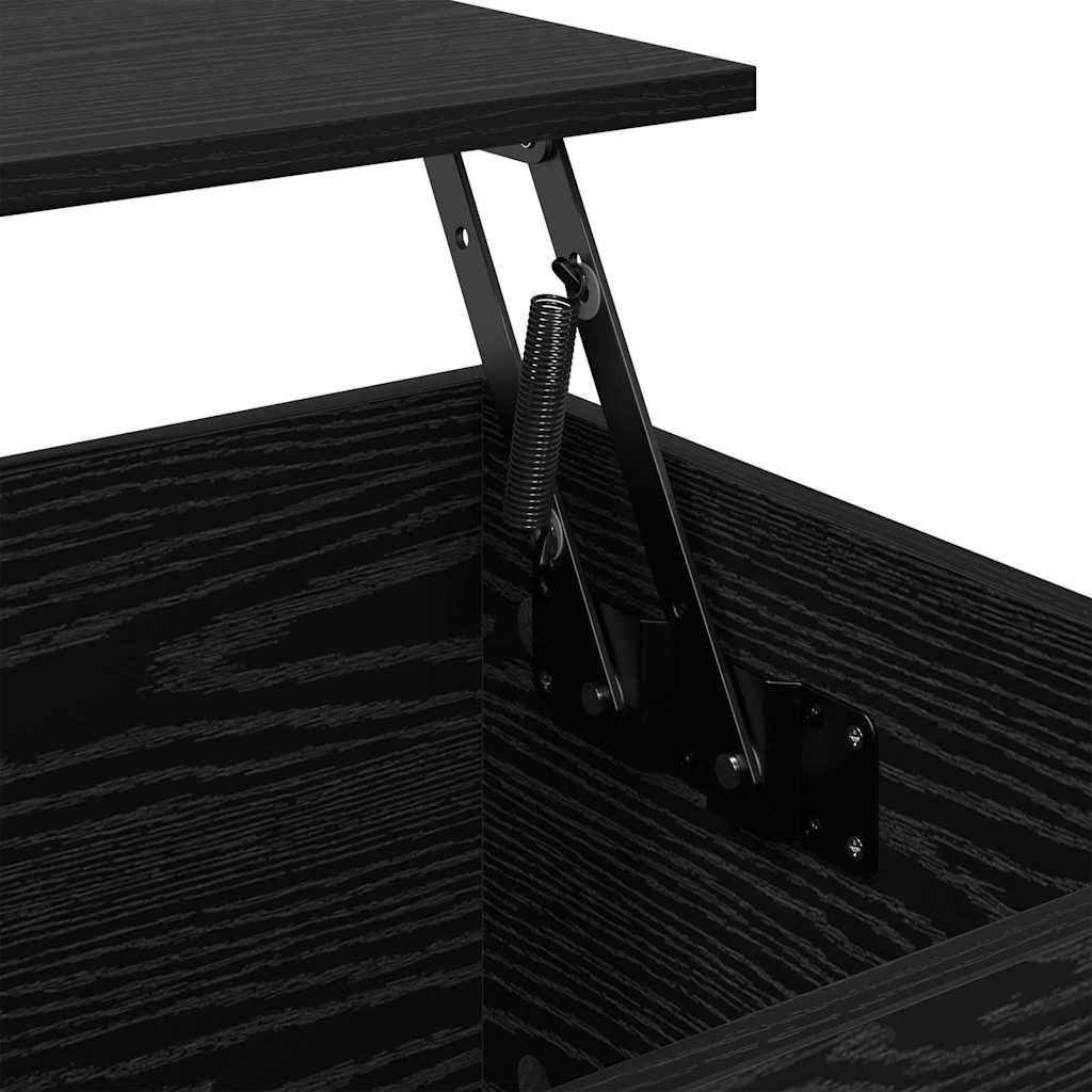 Nachttisch Schwarze Eiche 60 x 44.5 x 45 cm Holzwerkstoff