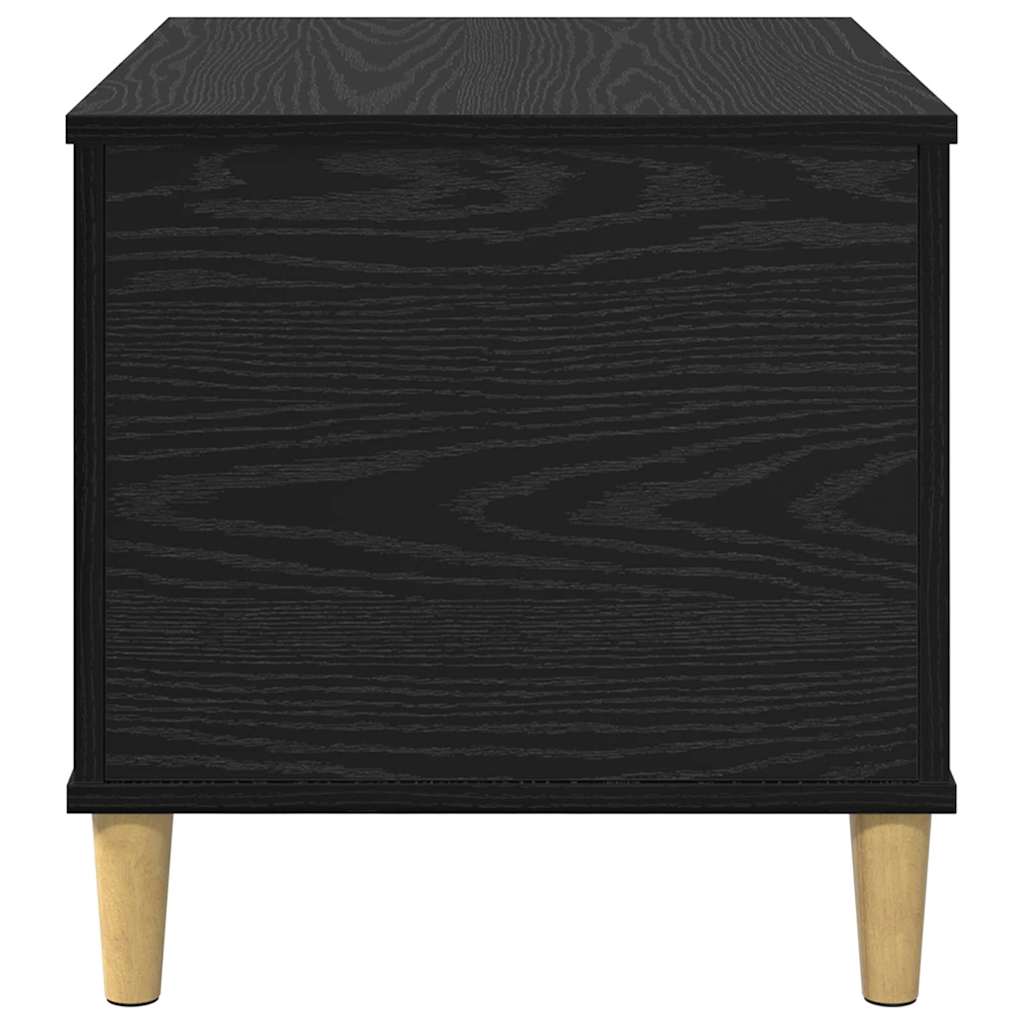 Nachttisch Schwarze Eiche 60 x 44.5 x 45 cm Holzwerkstoff