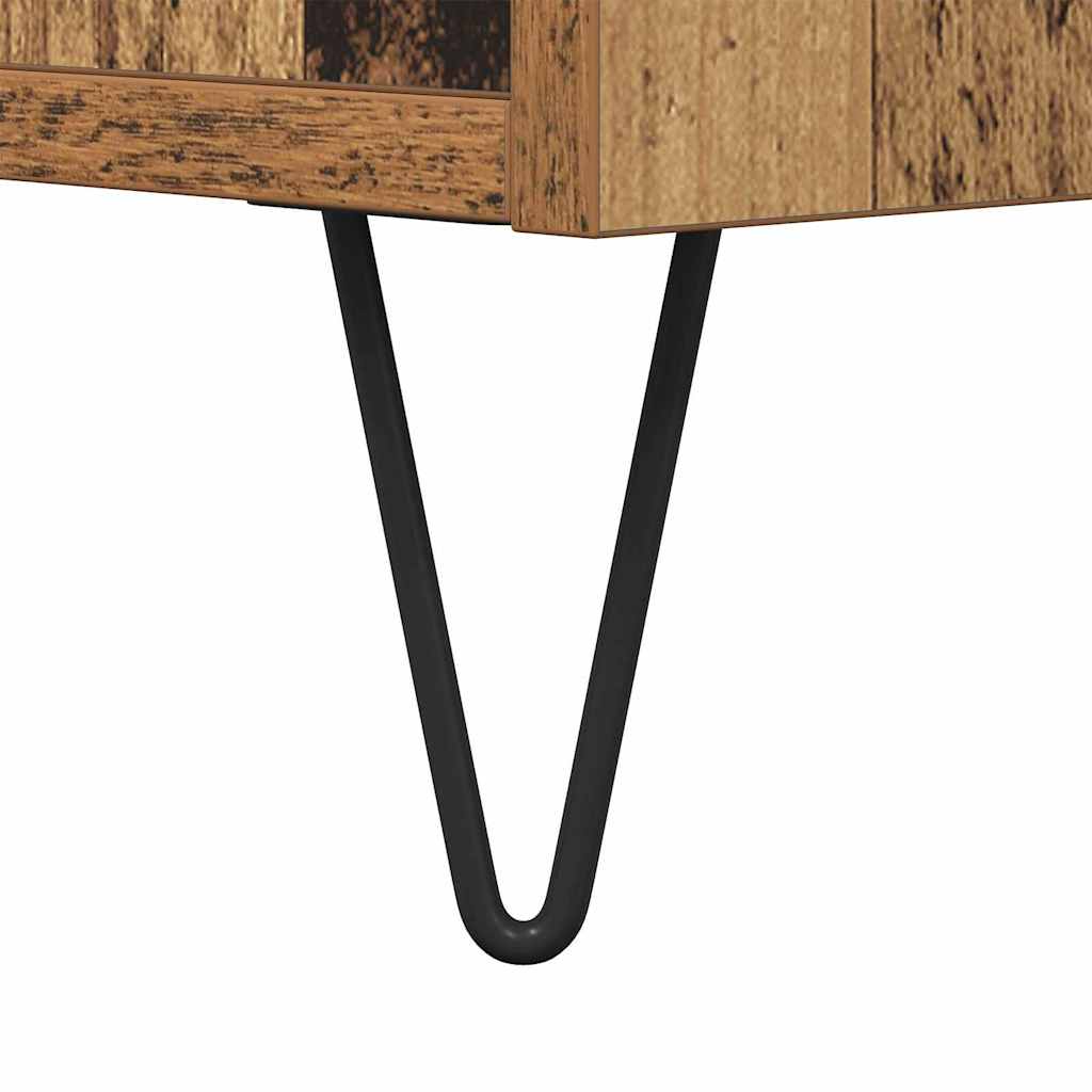Sideboard Altholz 34 x 34,5 x 90 cm Holzwerkstoff