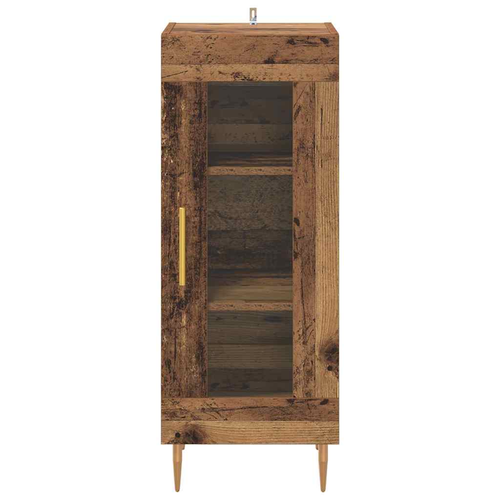 Sideboard Altholz 34 x 34,5 x 90 cm Holzwerkstoff