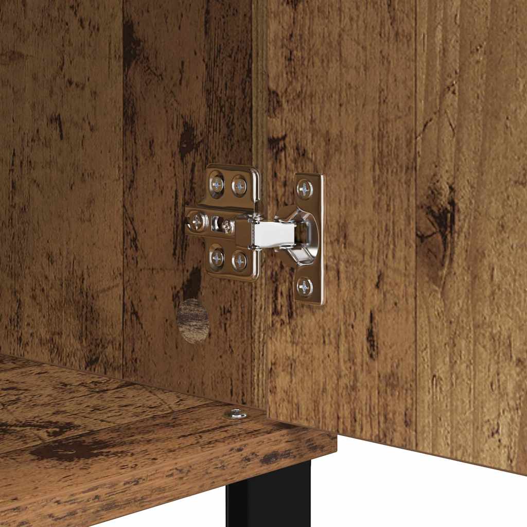 Sideboard mit Schubladen Altholz 35 x 40 x 70 cm Holzwerkstoff