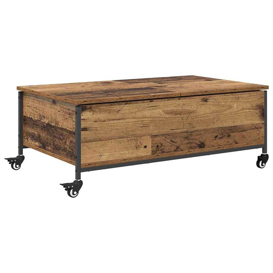 Couchtisch Altholz 91 x 55 x 32 cm Holzwerkstoff