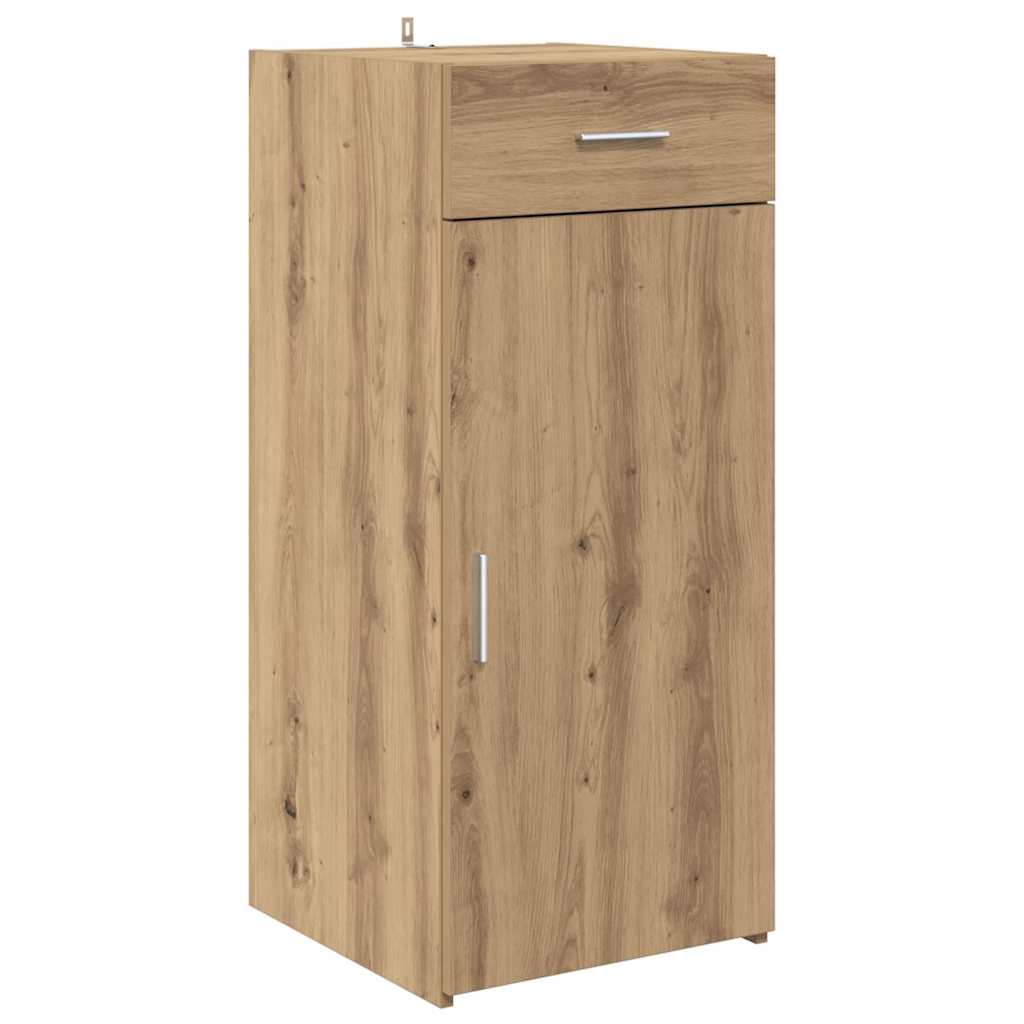 Sideboard Schwarz Eichen-Optik 42,5 x 40 x 93 cm Holzwerkstoff