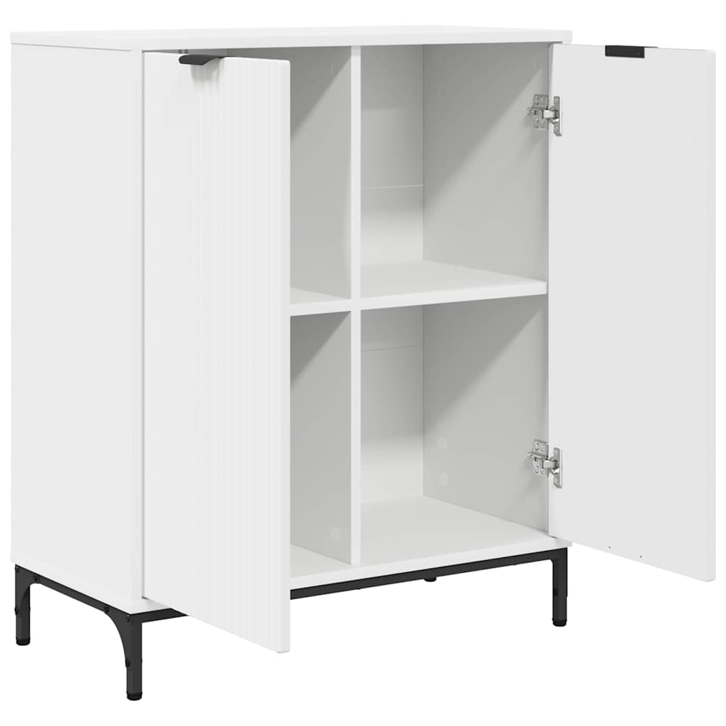 Sideboard Weiß 69,5 x 33 x 82 cm Holzwerkstoff