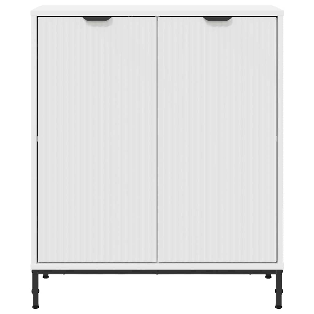 Sideboard Weiß 69,5 x 33 x 82 cm Holzwerkstoff