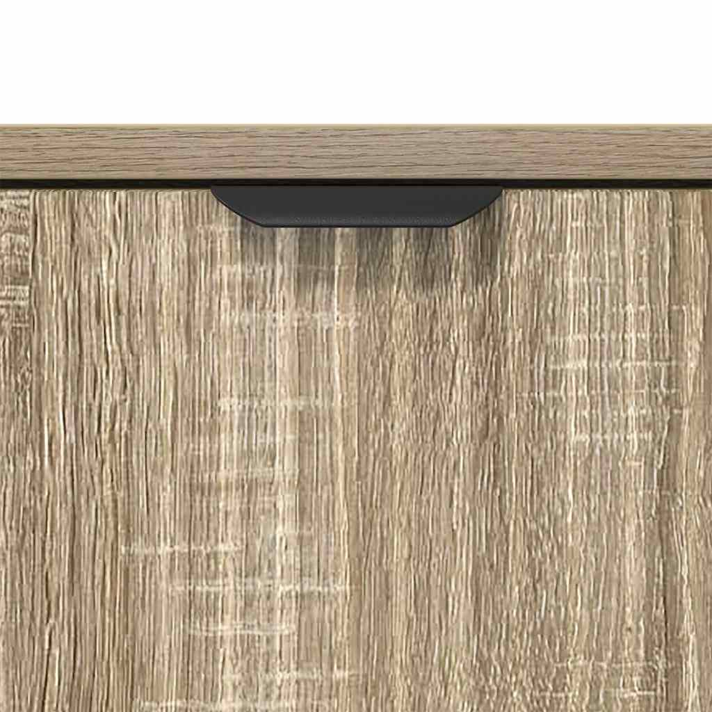 Sideboard Sonoma-Eiche 69,5 x 33 x 82 cm Holzwerkstoff