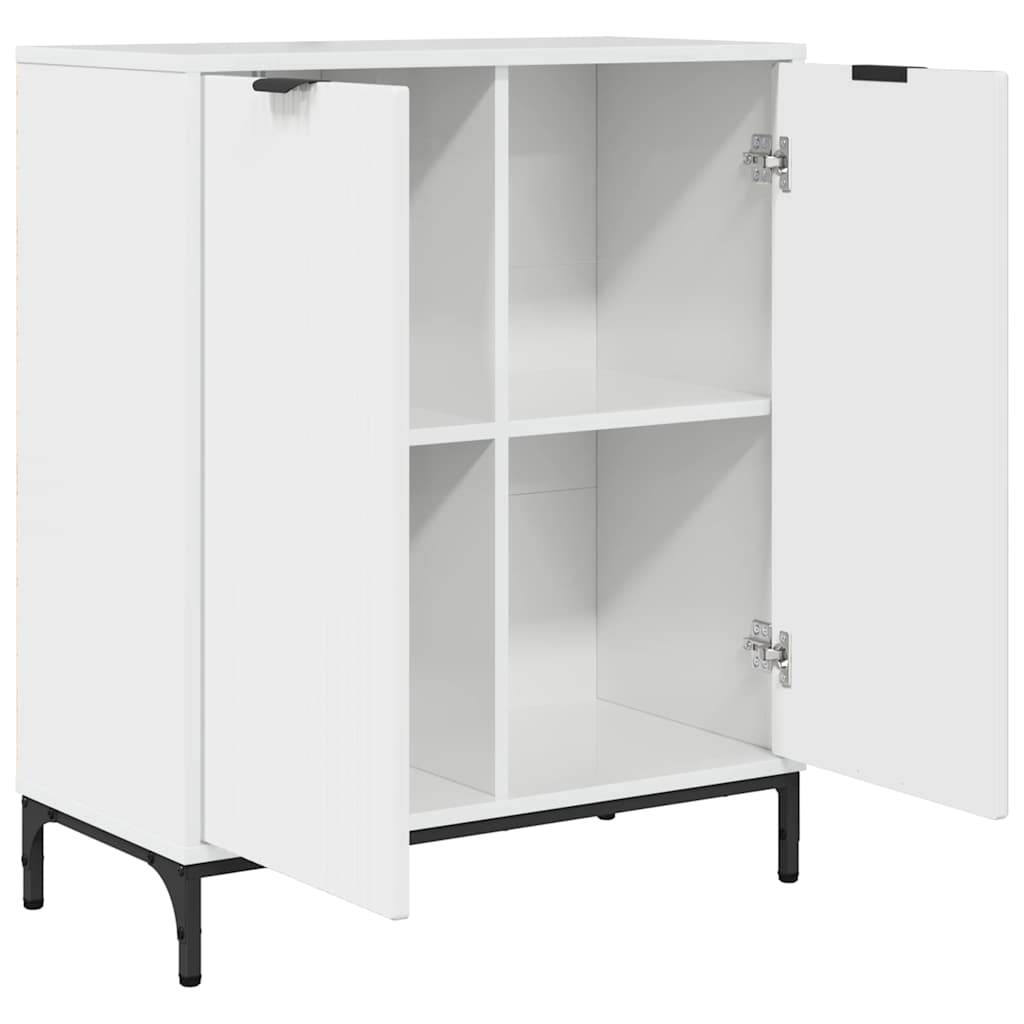 Sideboard Hochglanz-Weiß 69,5 x 33 x 82 cm Holzwerkstoff