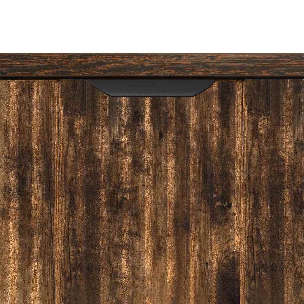 Sideboard Räuchereiche 69,5 x 33 x 82 cm Holzwerkstoff