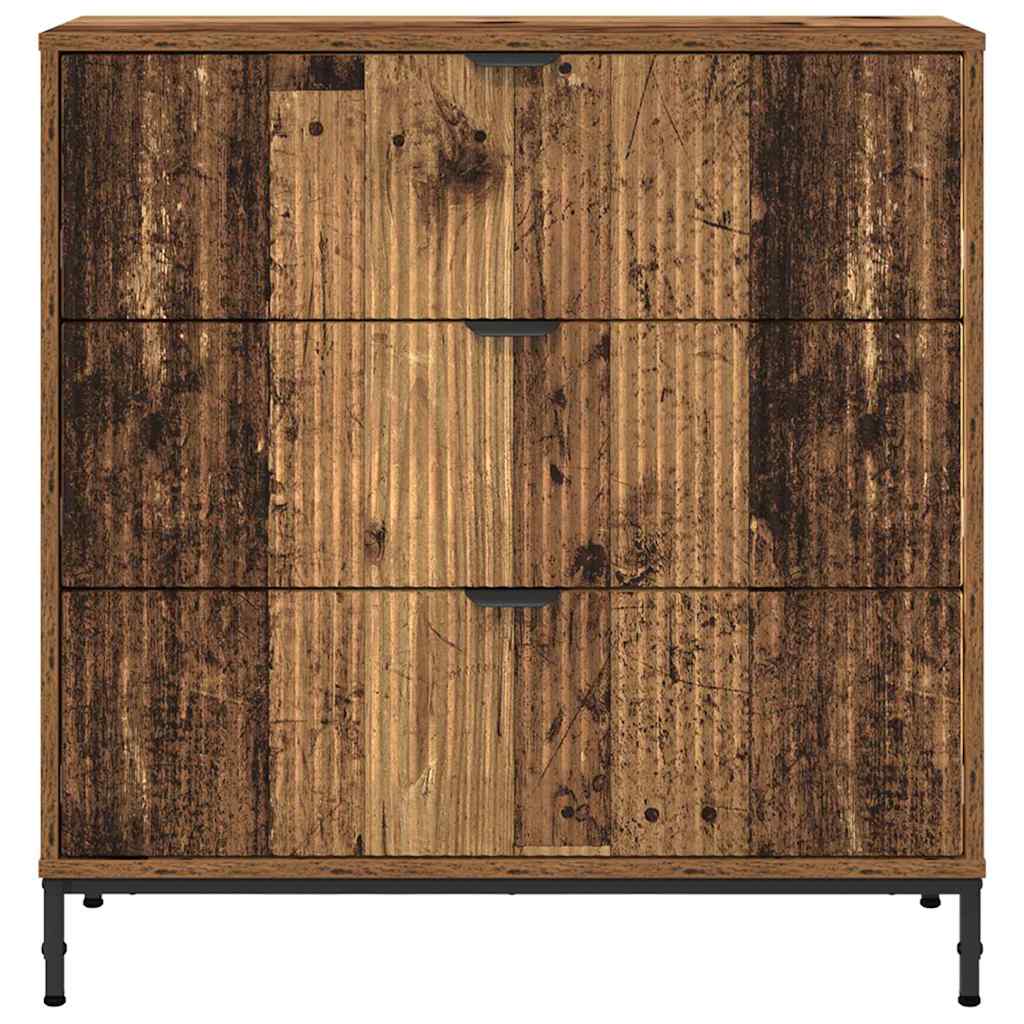 Sideboard Altholz 79,5 x 33 x 82 cm Holzwerkstoff