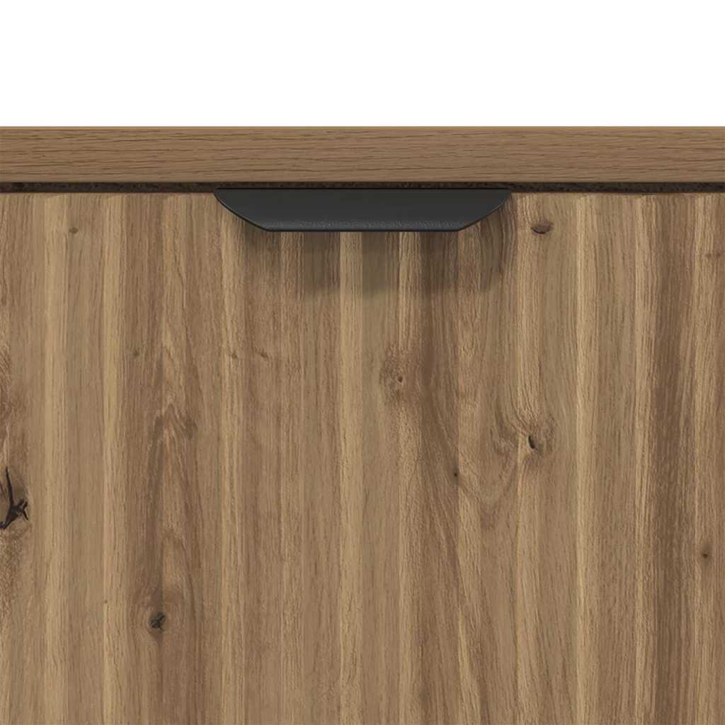 Sideboard Artisan-Eiche 89,5 x 33 x 82 cm Holzwerkstoff