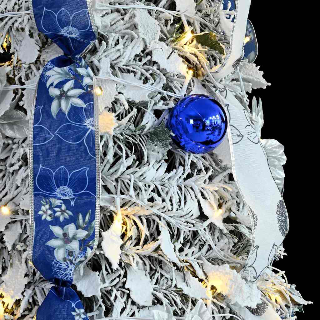 Künstlicher Weihnachtsbaum mit 100 LEDs Grün 150 cm PVC
