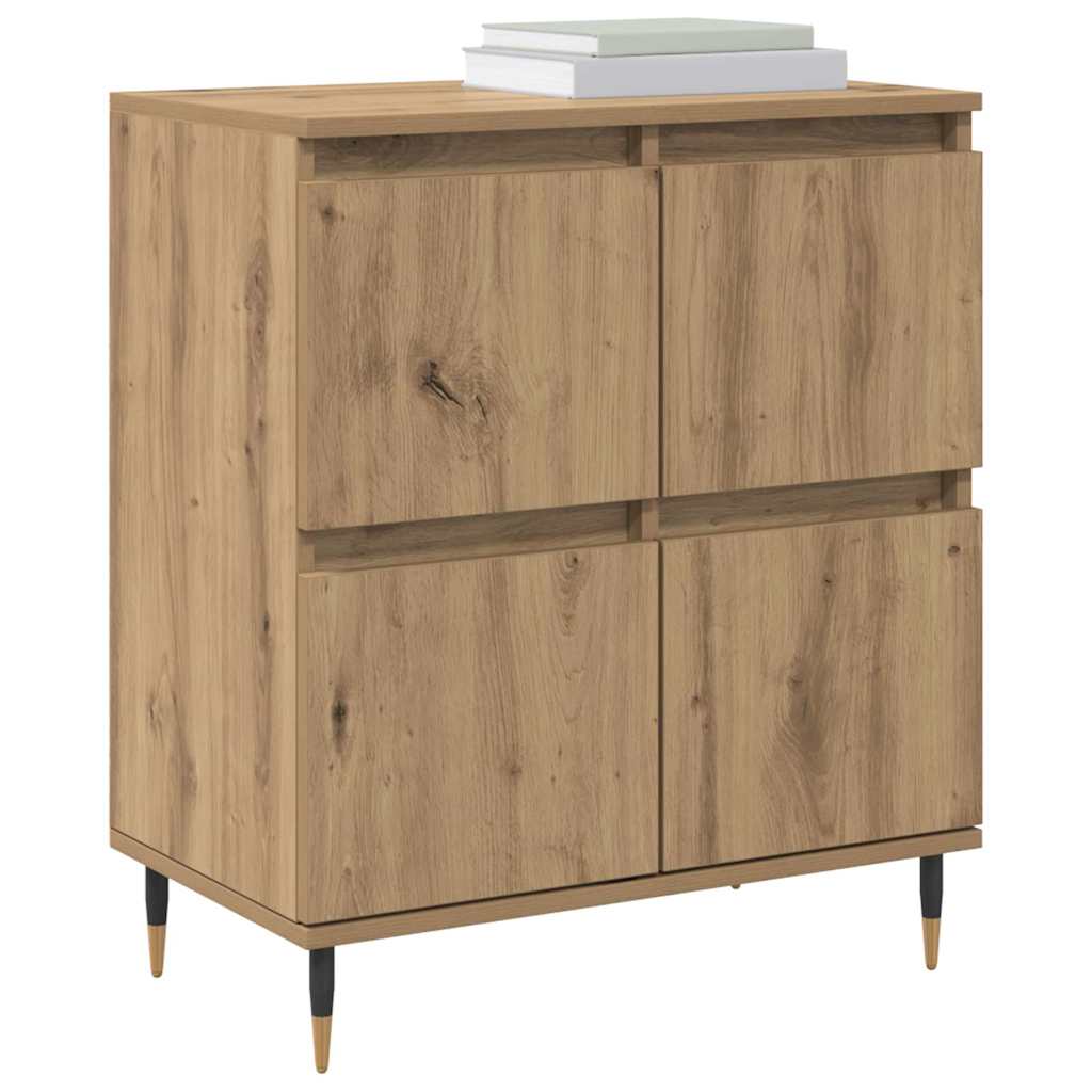 Sideboards 3 pcs Artisan-Eiche 180 x 35 x 70 cm Holzwerkstoff