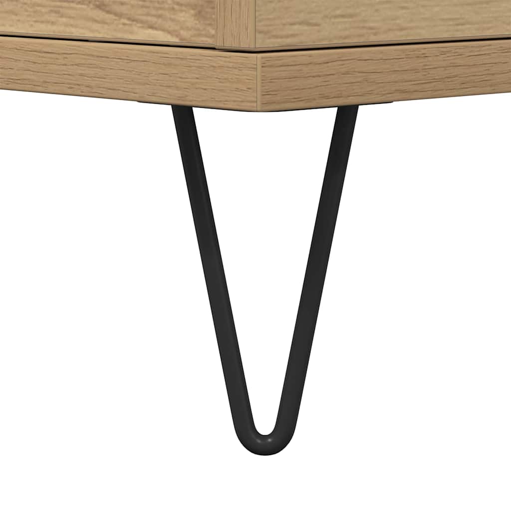 Sideboards 3 pcs Eiche handwerklich 180 x 35 x 70 cm