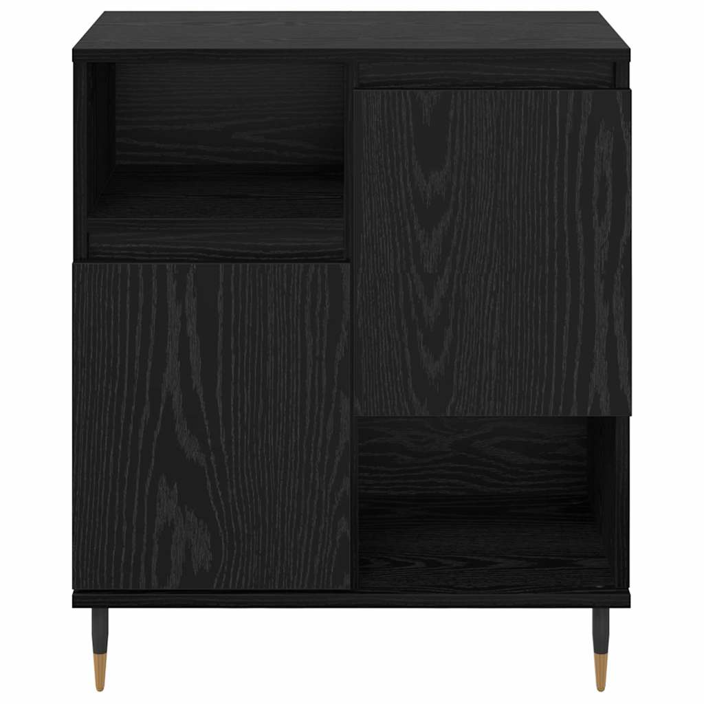 Sideboards 3 pcs Schwarze Eiche 180 x 35 x 70 cm Holzwerkstoff