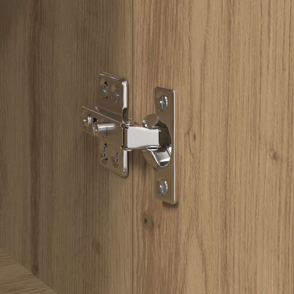 Sideboards 2 pcs Eiche handwerklich 120 x 35 x 70 cm