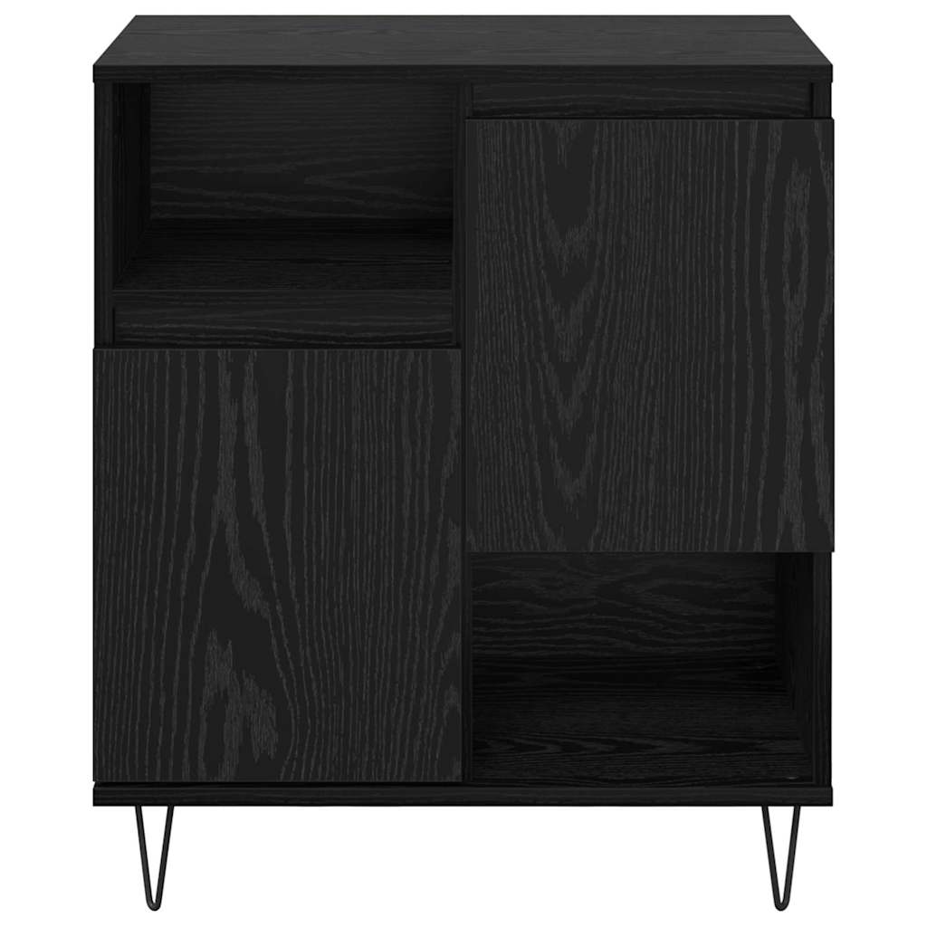 Sideboards 2 pcs Schwarze Eiche 120 x 35 x 70 cm Holzwerkstoff