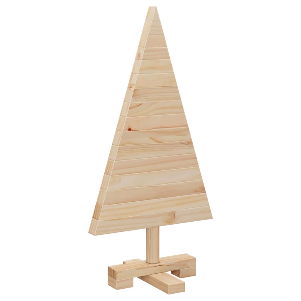 Weihnachtsbäume mit Ständer Natur 60 cm Massivholz Kiefer