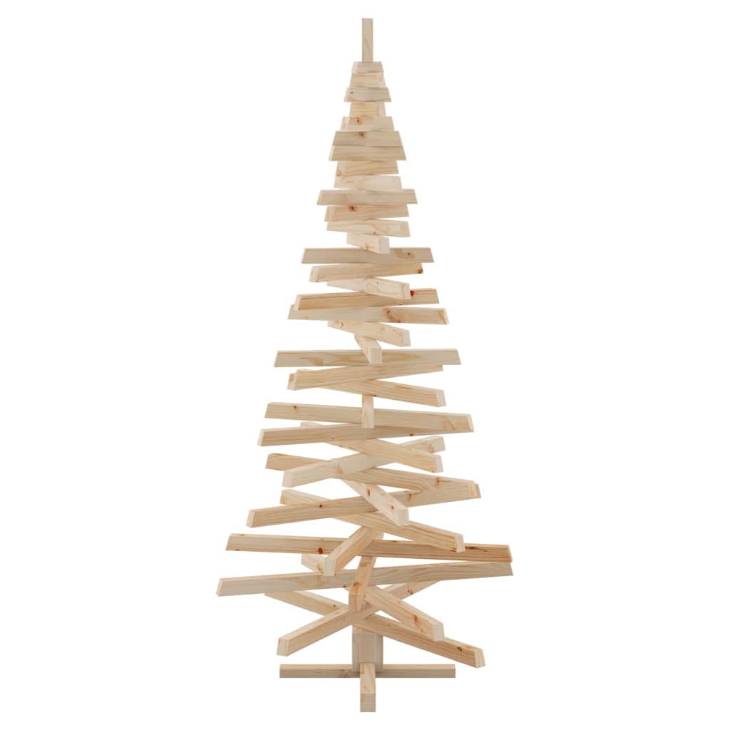 Weihnachtsbäume mit Ständer Natur 180 cm Massivholz Kiefer