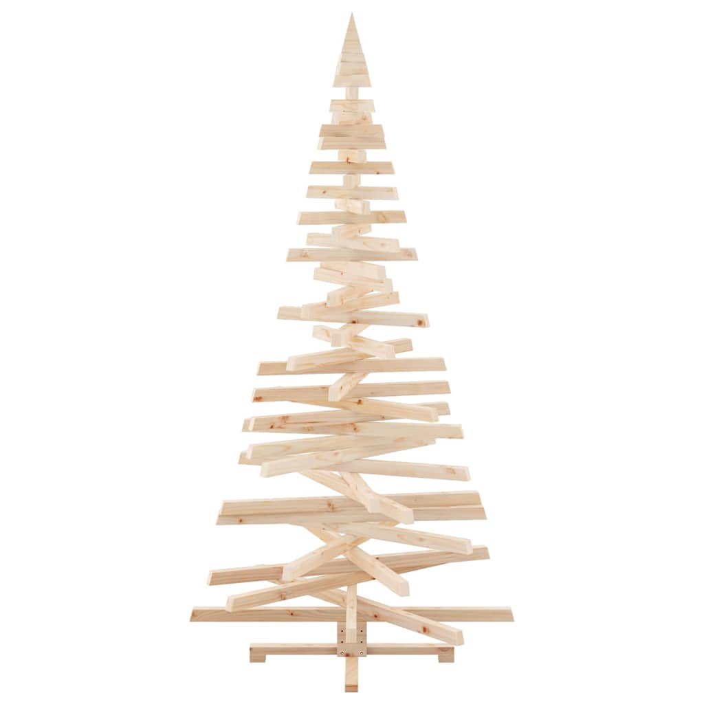 Weihnachtsbäume mit Ständer Natur 210 cm Massivholz Kiefer