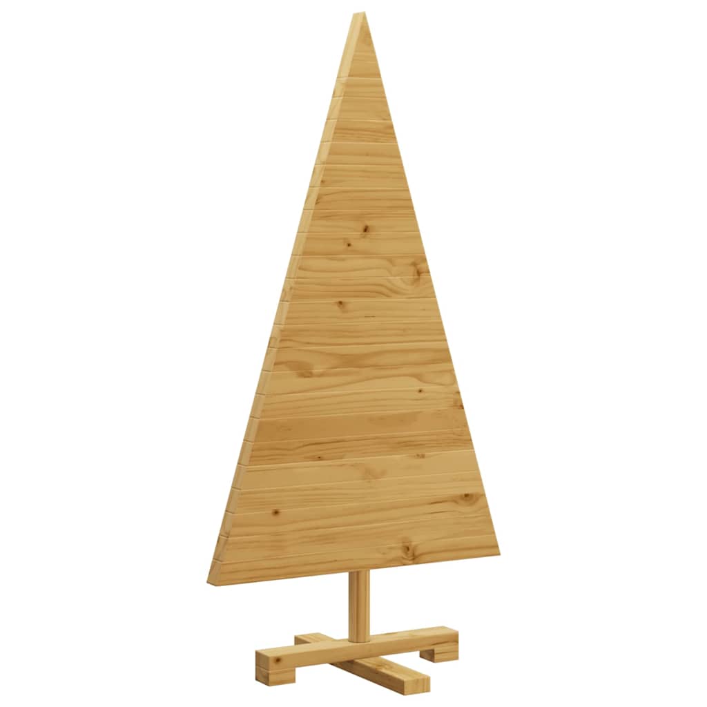 Weihnachtsbäume mit Ständer Braun 90 cm Massivholz Kiefer