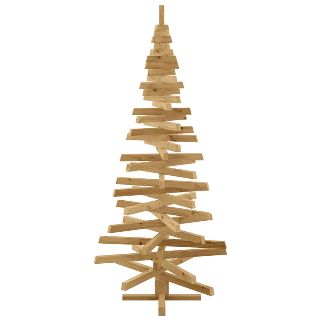 Weihnachtsbäume mit Ständer Braun 180 cm Massivholz Kiefer