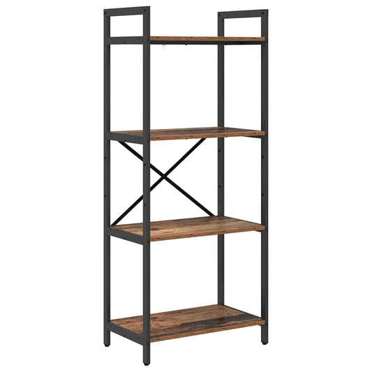 Bücherregal Altholz 56 x 34 x 133,5 cm Holzwerkstoff