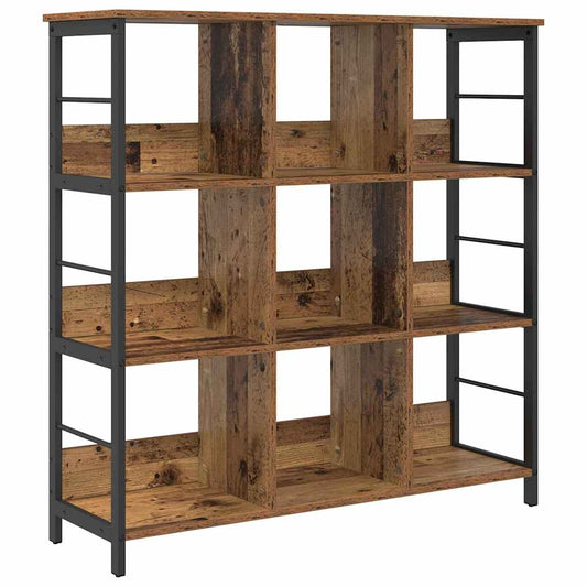 Bücherregal Altholz 102 x 32 x 104,5 cm Holzwerkstoff