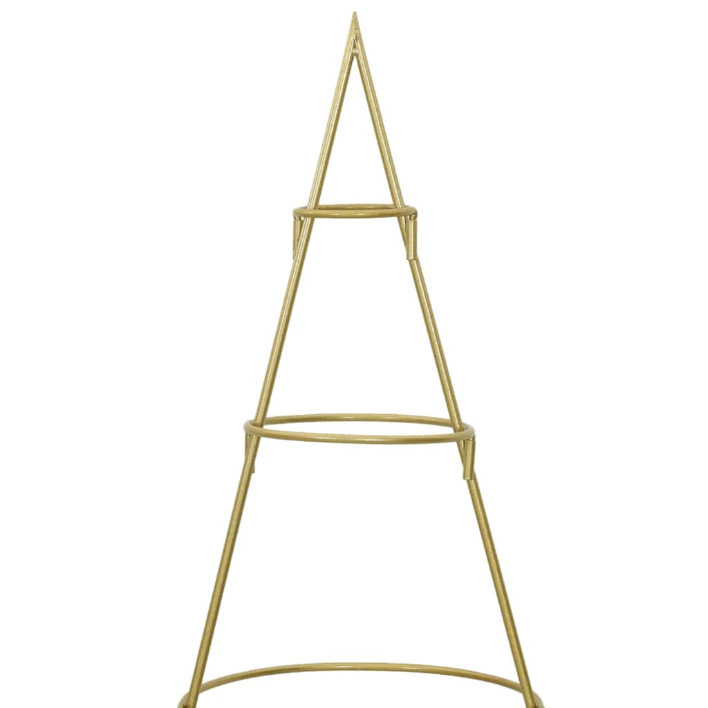 Metall Weihnachtsbaum Gold 150 cm Pulverbeschichteter Stahl