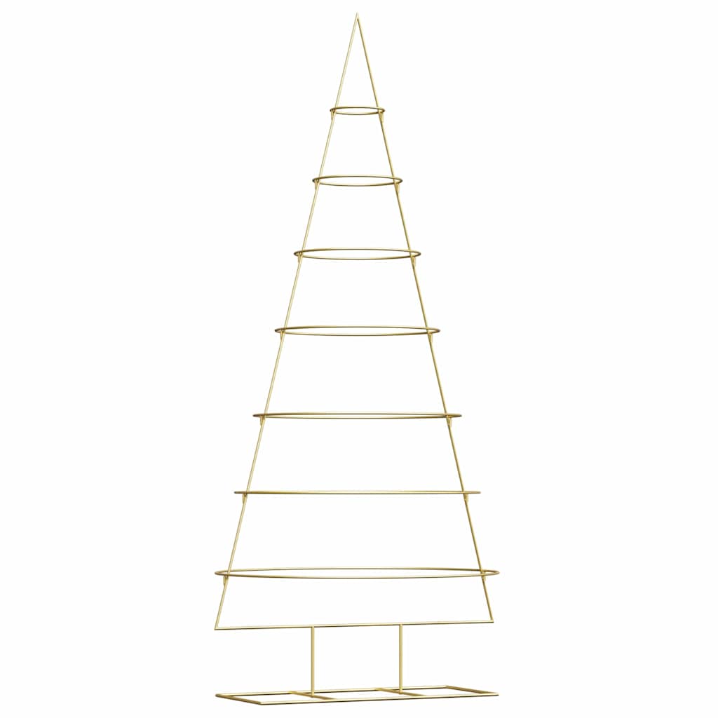 Metall Weihnachtsbaum Gold 210 cm Pulverbeschichteter Stahl
