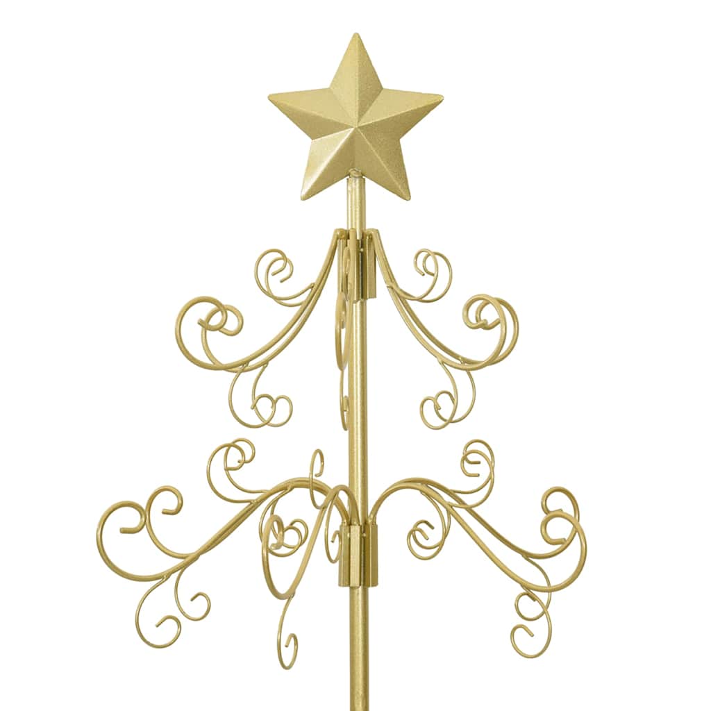 Metall Weihnachtsbaum Gold 215 cm Pulverbeschichteter Stahl
