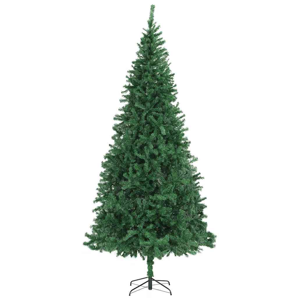 Künstlicher Weihnachtsbaum Grün 300 cm PVC, Metall und Plastik