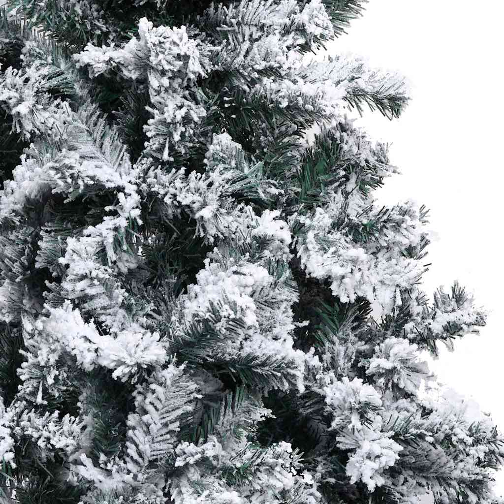 Weihnachtsbaum mit dekorativen Saitenlichtern Weiß 300 cm PVC
