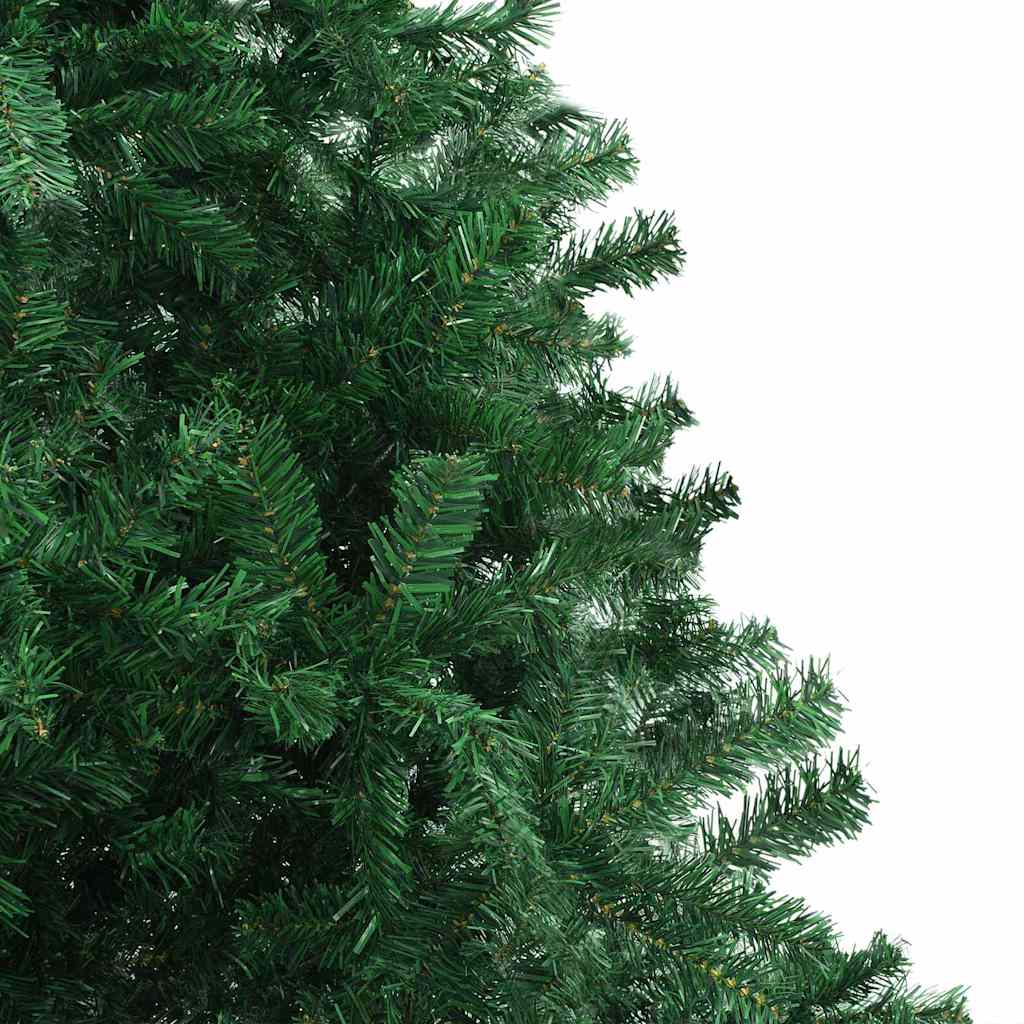 Weihnachtsbaum mit dekorativen Saitenlichtern Grün 400 cm PVC