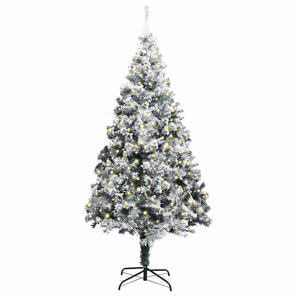 Künstlicher vorbeleuchteter Weihnachtsbaum Grün 400 cm PVC
