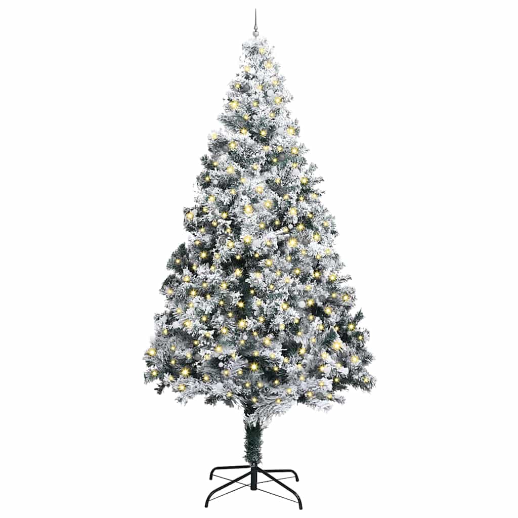 Künstlicher vorbeleuchteter Weihnachtsbaum mit BaSet Grün