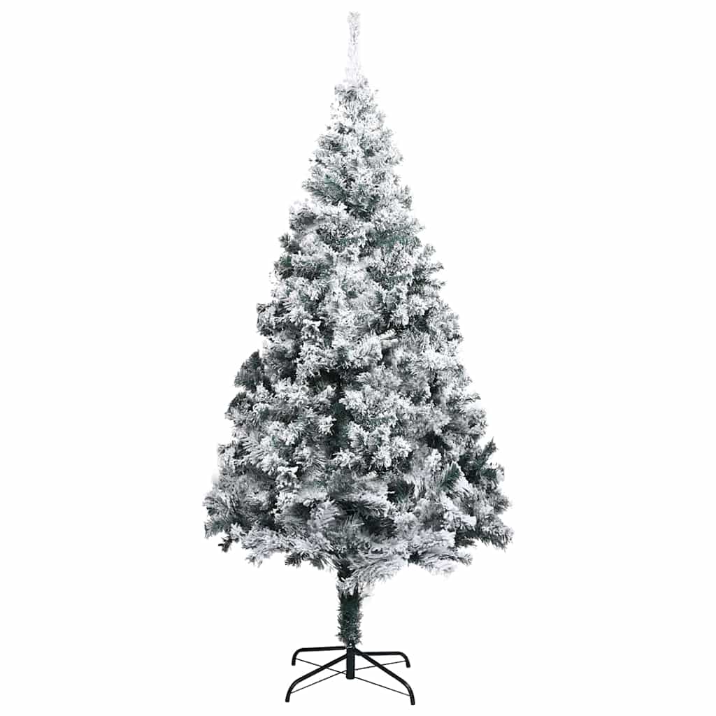 Künstlicher vorbeleuchteter Weihnachtsbaum mit Kugelset Grün