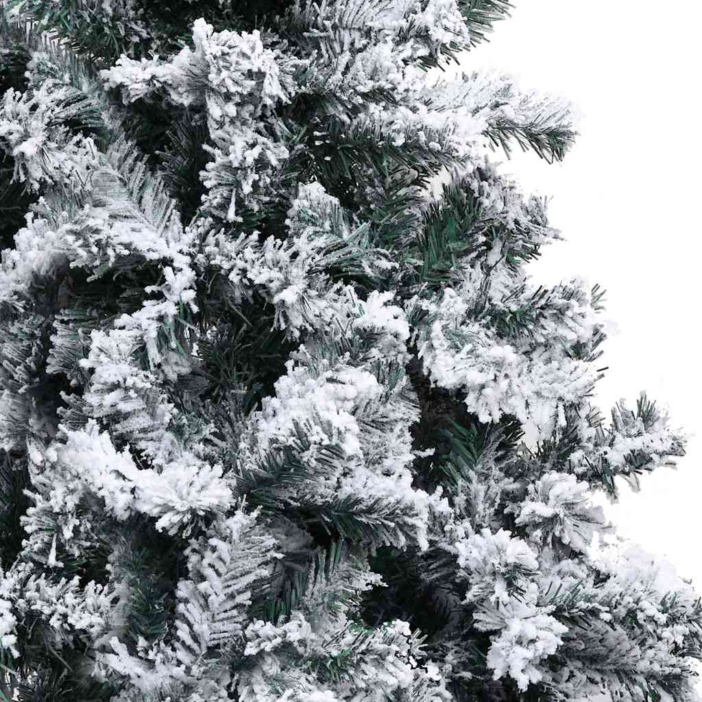 Künstlicher vorbeleuchteter Weihnachtsbaum mit Kugelsatz Grün