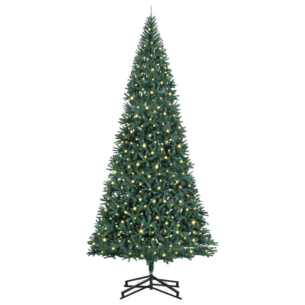 Künstlicher vorbeleuchteter Weihnachtsbaum Grün 500 cm PVC