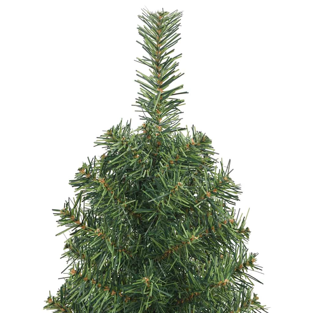 Künstlicher Weihnachtsbaum mit 150 LEDs mit Ständer Grün 150 cm