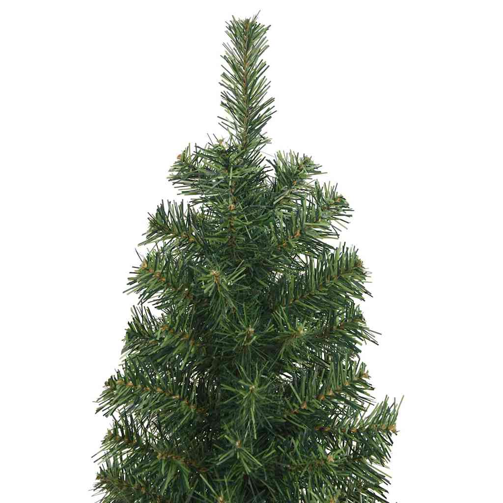 Künstlicher Weihnachtsbaum mit 300 LEDs mit Ständer Grün 210 cm
